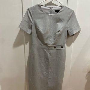 Banana Republic grey pencil dress - size 0